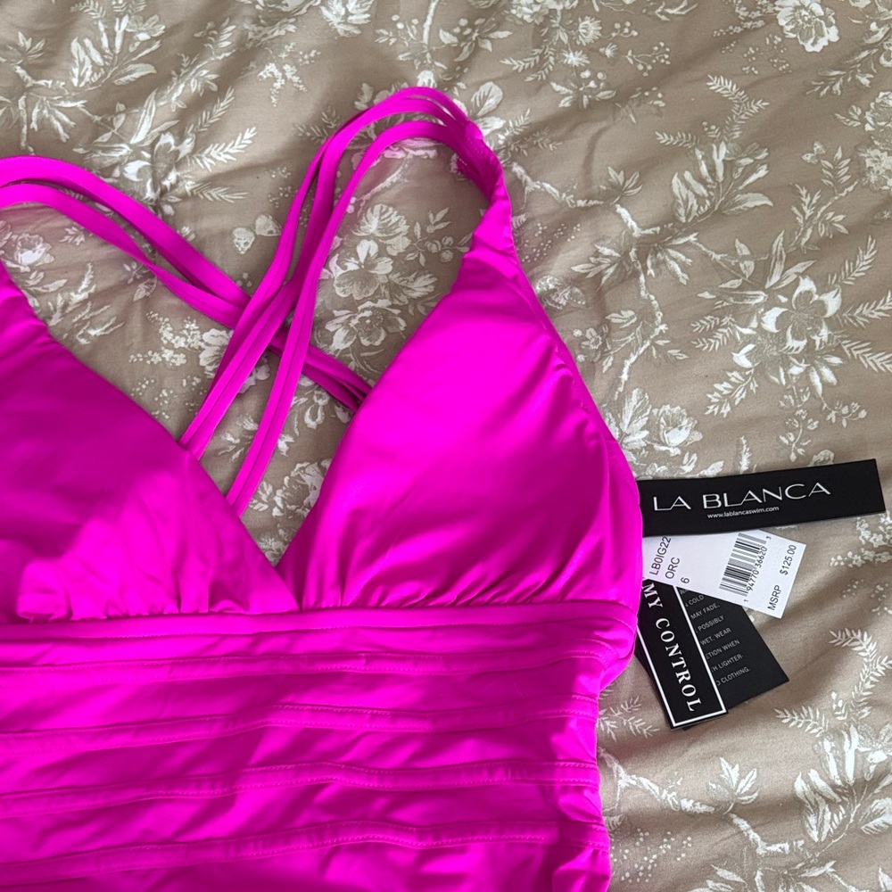 La Blanca Women's Vibrant Pink Bra